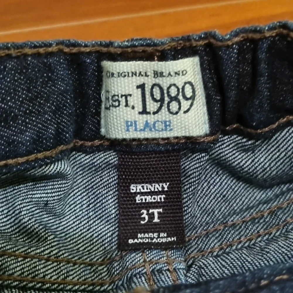 The Children's Place Jeans Dark Blue Size 3T
